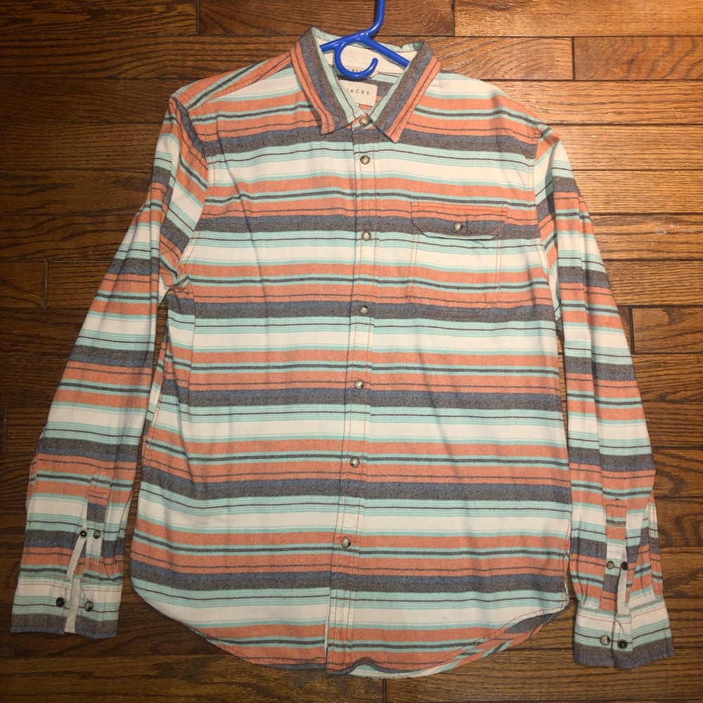 JACHS button up shirt size medium